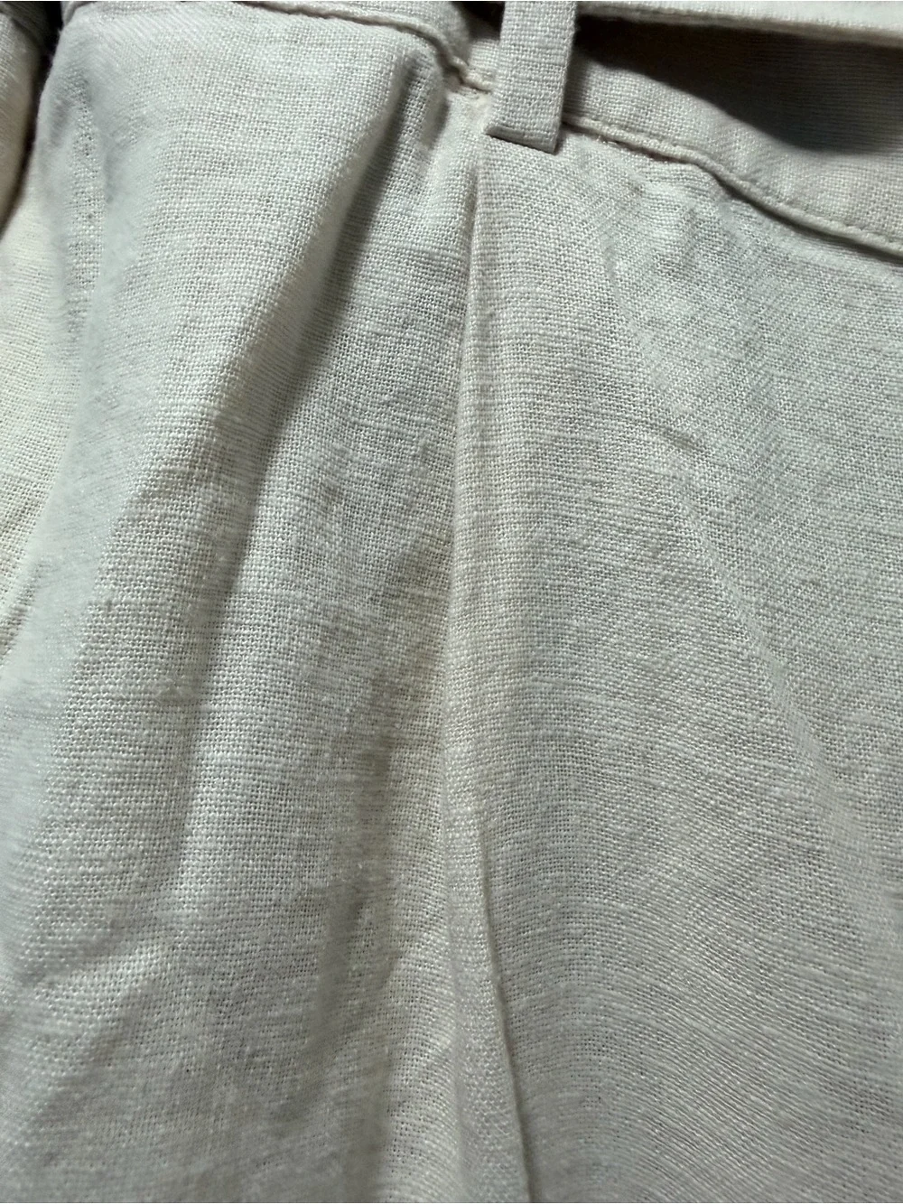 Micheal kors High-Waist Belted Wide-Leg Pants in Cream